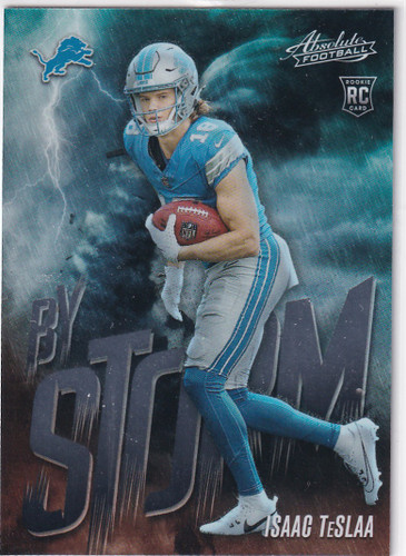 2025 ABSOLUTE #5 ISAAC TESLAA BY STORM- DETROIT LIONS