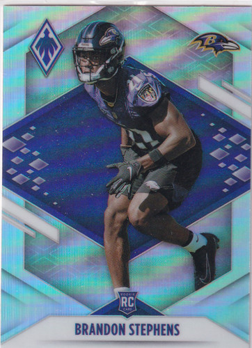 2021 PHOENIX #184 BRANDON STEPHENS REFRACTOR- BALTIMORE RAVENS