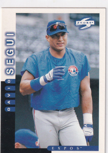1997 PINNACLE #176 DAVID SEGUI- MONTREAL EXPOS