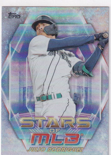 2023 TOPPS #SMLB-16 JULIO RODRIGUEZ STARS OF MLB- SEATTLE MARINERS