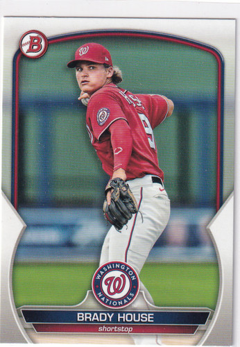 2023 BOWMAN #BP-68 BRADY HOUSE- WASHINGTON NATIONALS