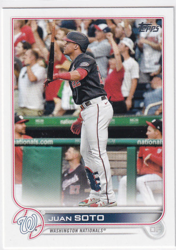 2022 TOPPS SERIES ONE #150 JUAN SOTO- WASHINGTON NATIONALS