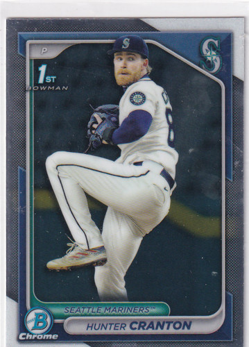 2024 BOWMAN CHROME #BDC-144 HUNTER CRANTON- SEATTLE MARINERS