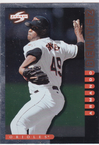 1997 PINNACLE #170 ARMANDO BENITEZ- BALTIMORE ORIOLES