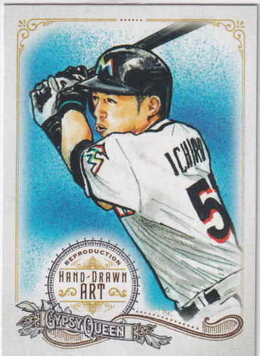 2017 TOPPS GYPSY QUEEN #GQAR-12 ICHIRO- SEATTLE MARINERS