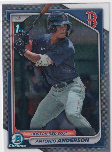 2024 BOWMAN CHROME #BCP-20 ANTONIO ANDERSON- BOSTON RED SOX