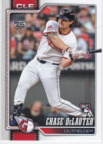 2026 Topps #458 Chase Delauter RC Cleveland Guardians