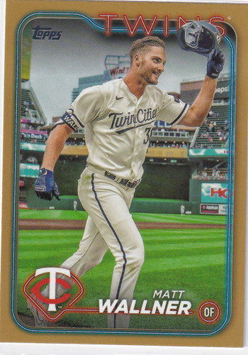 2024 TOPPS SERIES ONE #91 MATT WALLNER /2024- MINNESOTA TWINS