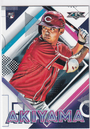 2020 TOPPS FIRE #171 SHOGO AKIYAMA- CINCINNATI REDS