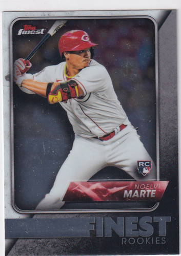 2024 TOPPS FINEST #FRD-10 NOELVI MARTE FINEST ROOKIES- CINCINNATI REDS