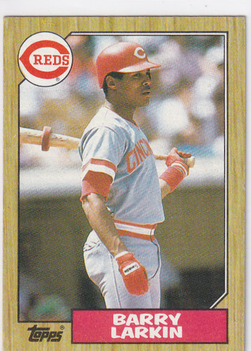 1987 TOPPS #648 BARRY LARKIN- CINCINNATI REDS
