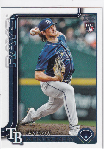 2025 TOPPS SERIES TWO #369 MASON MONTGOMERY- TAMPA BAY RAYS