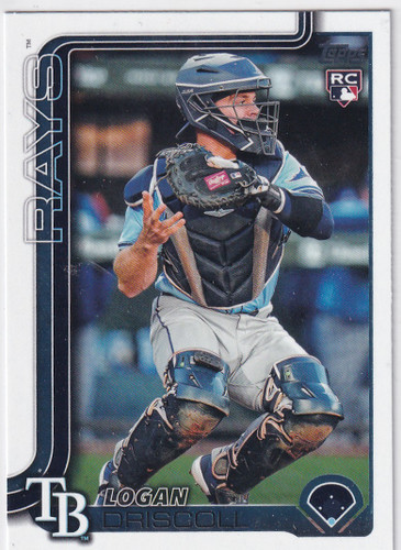 2025 TOPPS SERIES TWO #404 LOGAN DRISCOLL- TAMPA BAY RAYS