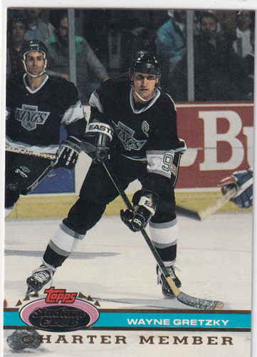 1991 TOPPS STADIUM WAYNE GRETZKY TAKES 2000- LOS ANGELES KINGS