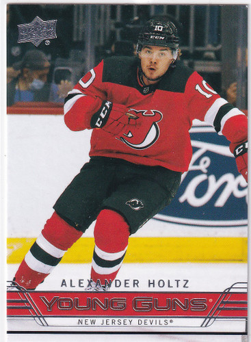 2022 UPPER DECK #T-96 ALEXANDER HOLTZ YOUNG GUNS- NEW JERSEY DEVILS