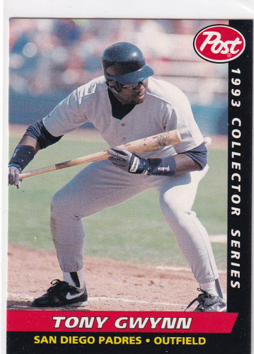 1993 MLBPA POST #8 TONY GWYNN COLLECTOR SERIES- SAN DIEGO PADRES