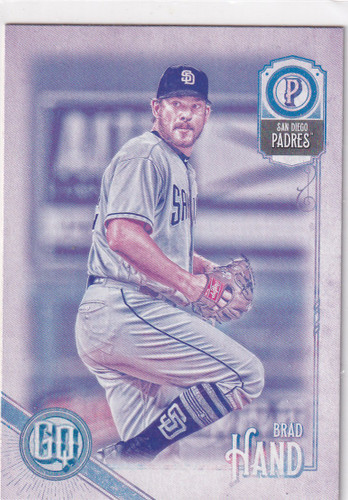 2018 TOPPS GYPSY QUEEN #241 BRAD HAND- SAN DIEGO PADRES