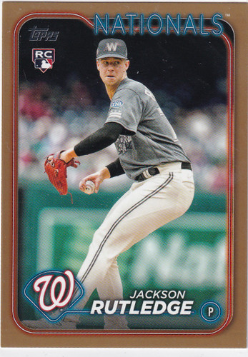 2024 TOPPS SERIES TWO #503 JACKSON RUTLEDGE /2024- WASHINGTON NATIONALS
