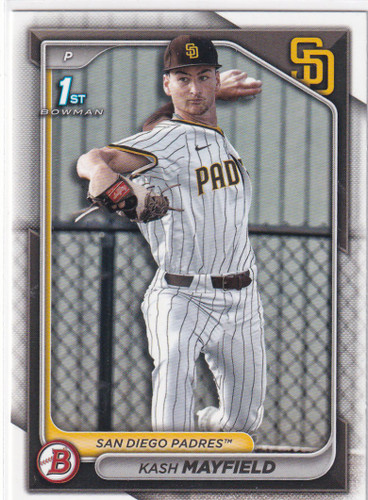 2024 BOWMAN #BD-70 KASH MAYFIELD- SAN DIEGO PADRES