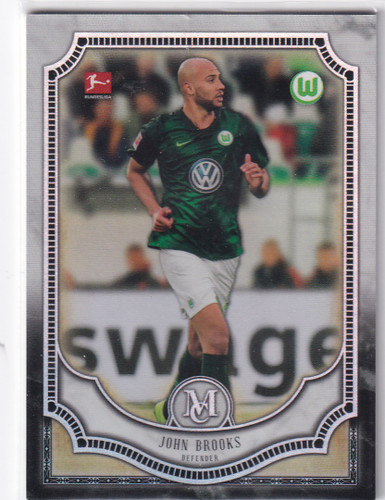 2019 TOPPS MUSEUM #55 JOHN BROOKS- WOLFSBURG