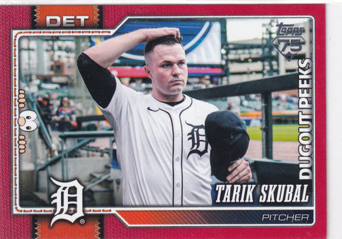 2026 TOPPS SERIES ONE #300 TARIK SKUBAL RED 2/5- DETROIT TIGERS