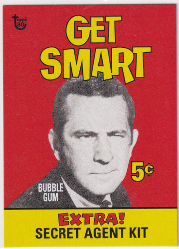 2018 TOPPS WRAPPER REDEMTION REPRINT #60 GET SMART SECRET AGENT KIT