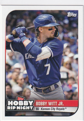 2024 TOPPS RIP NIGHT #32 BOBBY WITT JR- KANSAS CITY ROYALS
