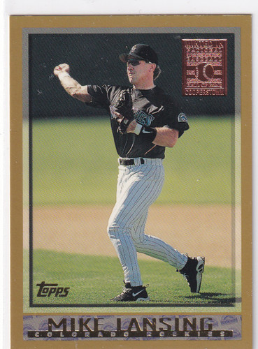 1998 TOPPS #459 MIKE LANSING- COLORADO ROCKIES
