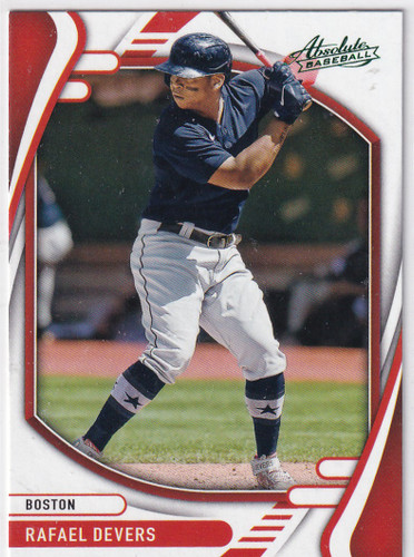 2022 ABSOLUTE #14 RAFAEL DEVERS GREEN- BOSTON RED SOX