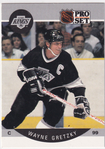 1990 PRO SET #118 WAYNE GRETZKY- LOS ANGELES KINGS