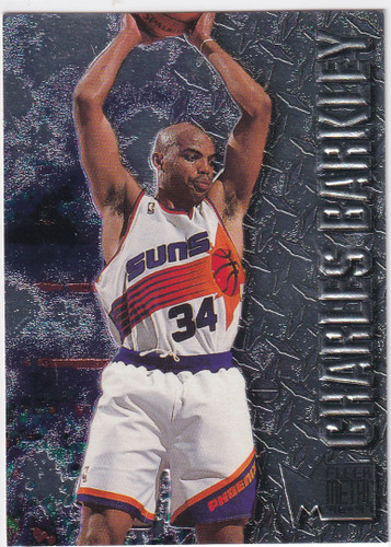 1996 FLEER METAL #75 CHARLES BARKLEY- PHOENIX SUNS