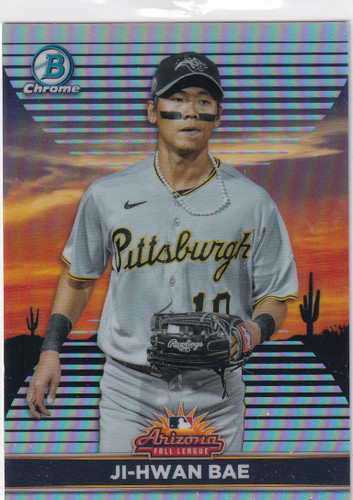 2022 BOWMAN CHROME #AFLS-8 JI HWAN BAE- PITTSBURGH PIRATES