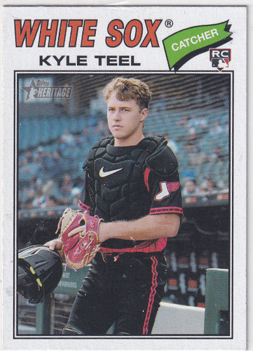 2026 TOPPS HERITAGE #182 KYLE TEEL- CHICAGO WHITE SOX