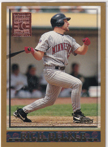 1997 TOPPS #82 RICH BECKER- MINNESOTA TWINS