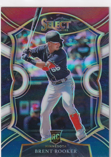 2021 SELECT #20 BRENT ROOKER PRIZM- MINNESOTA TWINS