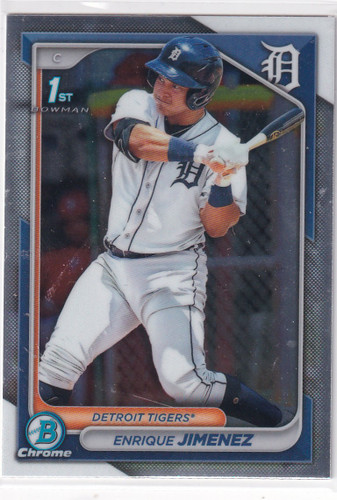 2024 BOWMAN CHROME #BCP-31 ENRIQUE JIMENEZ- DETROIT TIGERS