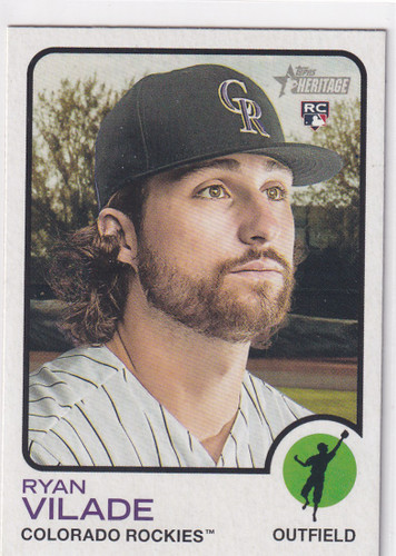 2022 TOPPS HERITAGE #112 RYAN VILADE- COLORADO ROCKIES