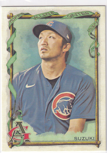 2023 TOPPS ALLEN & GINTER #230 SEIYA SUZUKI- CHICAGO CUBS