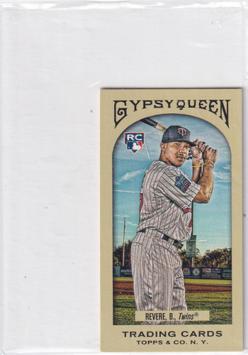 2011 TOPPS GYPSY QUEEN #106 BEN REVERE MINI- MINNESOTA TWINS