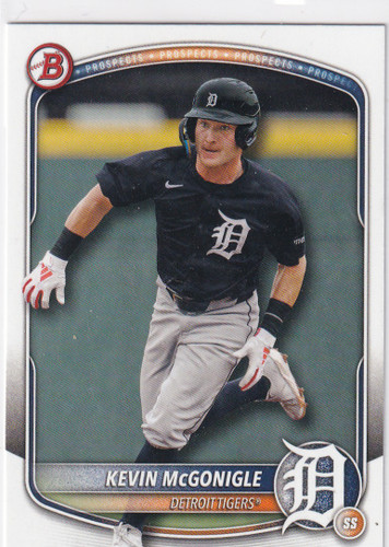 2025 BOWMAN #BD-59 KEVIN MCGONIGLE- DETROIT TIGERS
