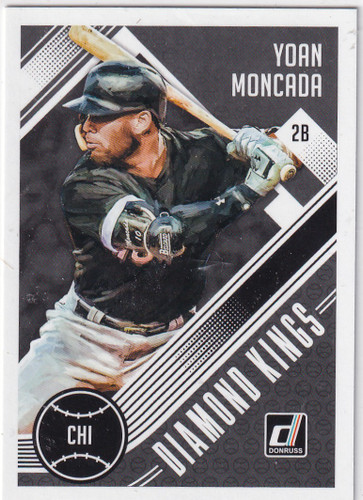 2018 DONRUSS #2 YOAN MONCADA- CHICAGO WHITE SOX
