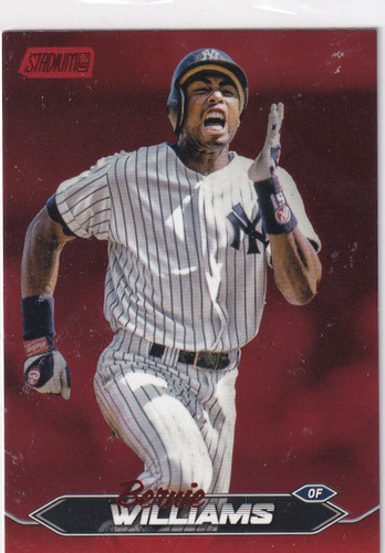 2024 TOPPS STADIUM #196 BERNIE WILLIAMS RED- NEW YORK YANKEES