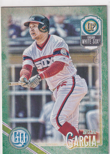 2018 TOPPS GYPSY QUEEN #235 AVISAIL GARCIA GREEN- CHICAGO WHITE SOX