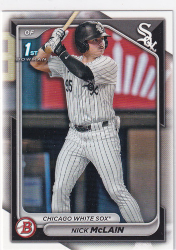 2024 BOWMAN #BD-14 NICK MCLAIN- CHICAGO WHITE SOX