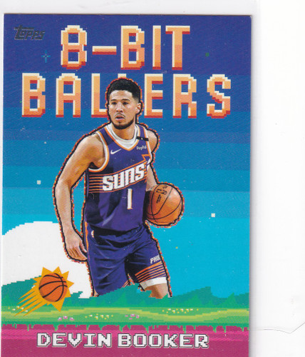2025 TOPPS #8B-3 DEVIN BOOKER 8 BIT BALLERS- PHOENIX SUNS