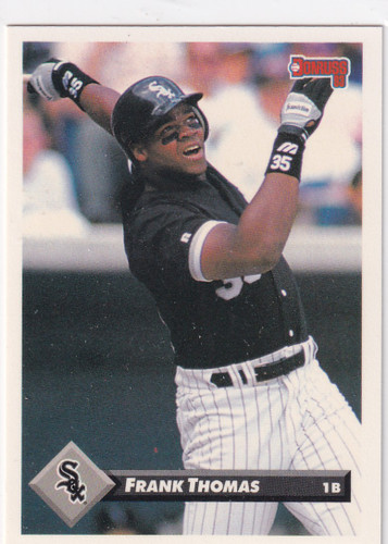 1992 LEAF SERIES ONE #7 FRANK THOMAS- CHICAGO WHITE SOX