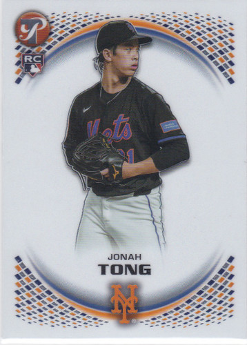 2026 Topps Pristine #88 Jonah Tong RC New York Mets