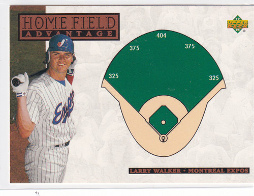 1994 UPPER DECK #274 LARRY WALKER HOME FIELD ADVATAGE- WASHINGTON EXPOS