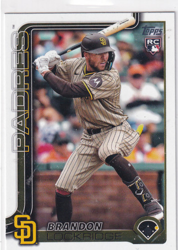 2025 TOPPS SERIES TWO #568 BRANDON LOCKRIDGE- SAN DIEGO PADRES