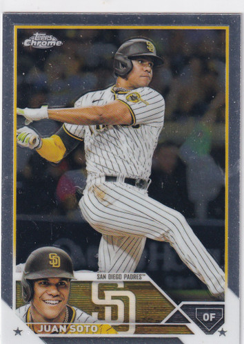 2023 BOWMAN CHROME #100 JUAN SOTO- SAN DIEGO PADRES